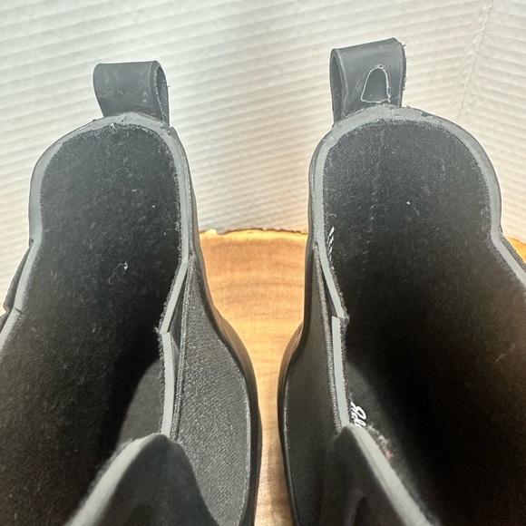 Eddie Bauer Women’s Hailey Weather Resistant Comfort Stretch Rain Boots Black 7 - Picture 7 of 10